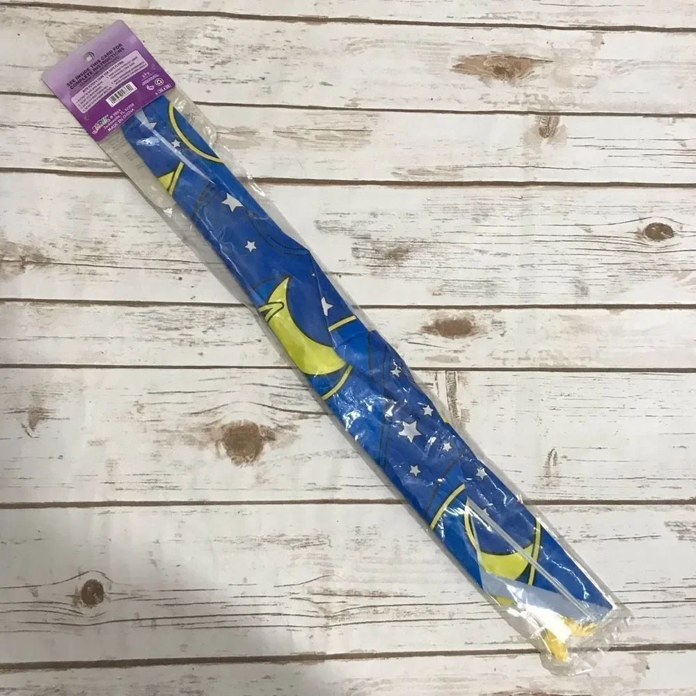 Kite Moon Sky‎ Pattern Kids toy easy fly kite